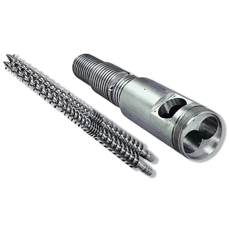 Bimetallic Conical Twin Screw